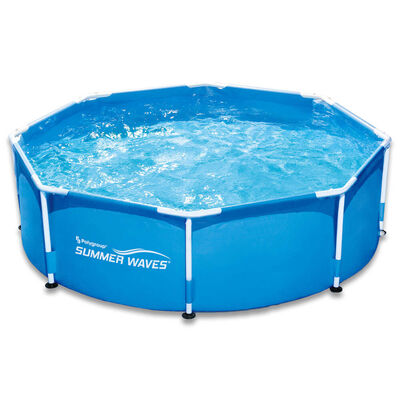 Summer Waves Round Active Frame Swimming Pool: 8ft image number 2