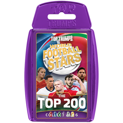 Top Trumps: World Football Stars Top 200 - Pack 4 image number 1