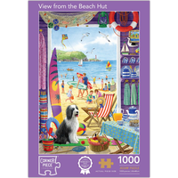 View from the Beach Hut 1000 Piece Jigsaw Puzzle
