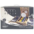 Crawford & Black Complete Art Studio: 106 Piece Set image number 1