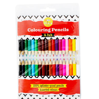 Mini Colour Pencils: Pack of 36 image number 1