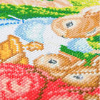 Mrs Josephine Rabbit & The Flopsy Bunnies Crystal Art Kit image number 3