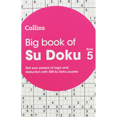 Collins Big Book of Sudoku: Book 5 image number 1
