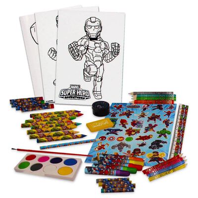 Marvel 80 Piece Paint & Colour Art Set image number 2