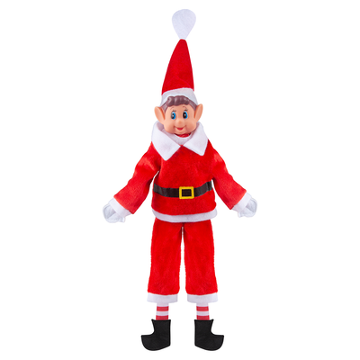 Christmas Elf Santa Outfit image number 3