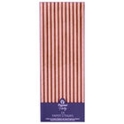 Paper Rose Gold Ombre Straws: Pack of 24 image number 1