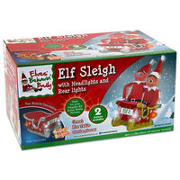 Light Up Elf Sleigh: Assorted