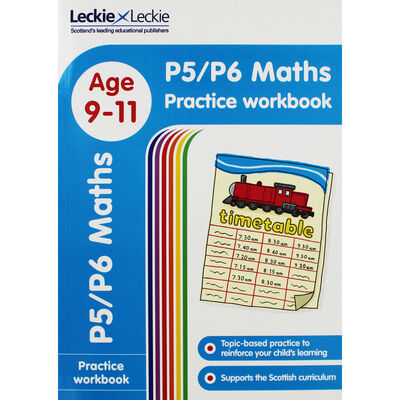 P5 P6 Maths Age 9-11 Practice Workbook image number 1