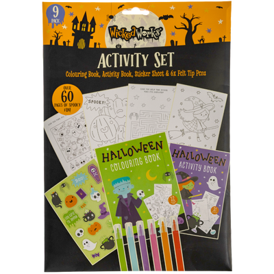 Halloween Activity Set: Pack of 9 image number 1