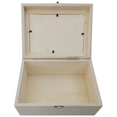 Wooden Photo Frame Box with Lid image number 2