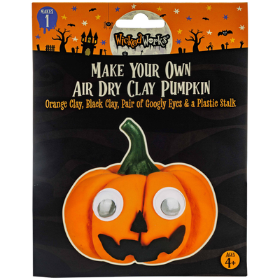 Make Your Own Air Dry Clay Pumpkin image number 1