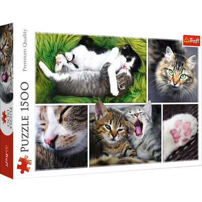 Just Cat Things 1500 Piece Jigsaw Puzzle image number 1