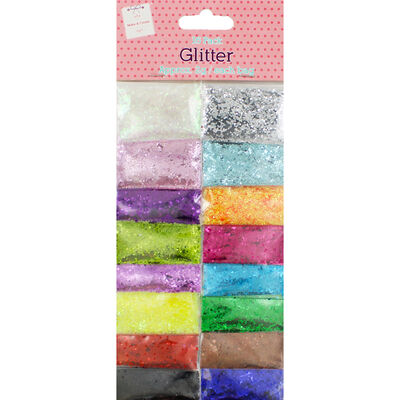 Glitter Powders - 16 pack image number 1