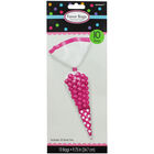 10 Pink Polka Dot Cone Favour Bags image number 1