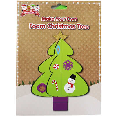 Make Your Own Foam Christmas Tree image number 1