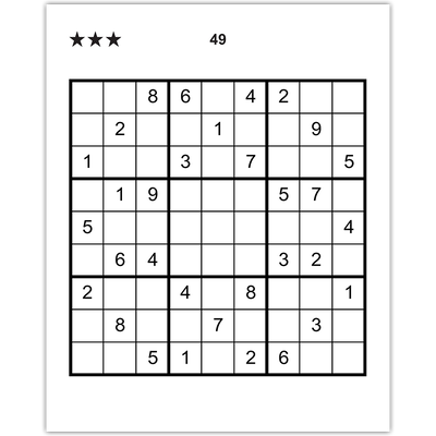 Extra Large Print Sudoku image number 4