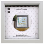 Grey Deep Box Frame: 15cm x 15cm image number 1