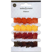 Autumn Leaves Ribbon: Pack of 4