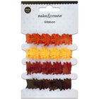 Autumn Leaves Ribbon: Pack of 4 image number 1