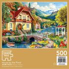 House By The Pond 500 Piece Jigsaw Puzzle image number 3