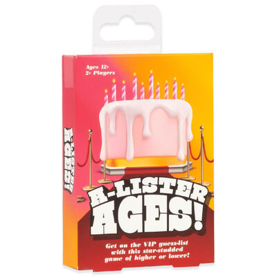 A-Lister Ages Card Game image number 1