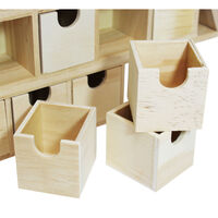 Wooden Christmas Tree Advent Calendar