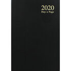 A5 Black 2020 Day a Page Diary image number 1