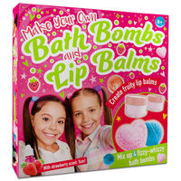 Make Your Own Bath Bombs and Lip Balms