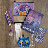 K-Pop Demon Hunters Bumper Stationery Set: 9 Piece Set
