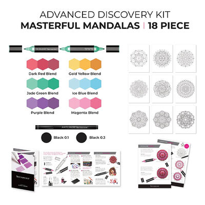 Spectrum Noir Masterful Mandalas Advanced Discovery Kit image number 2
