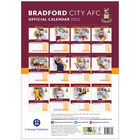 A3 Official Bradford City 2022 Calendar image number 3