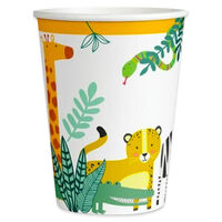 Safari Paper Cups: Pack of 8