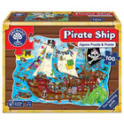 Pirate Ship 100 Piece Jigsaw Puzzle image number 1
