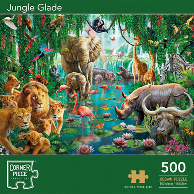 Jungle Glade 500 Piece Jigsaw Puzzle image number 1