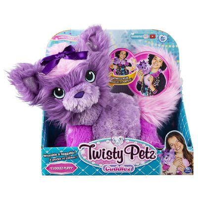 Twisty Pets: Cuddlez Puppy Plush image number 1