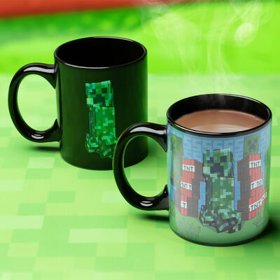 Minecraft Creeper Heat Changing Mug image number 4