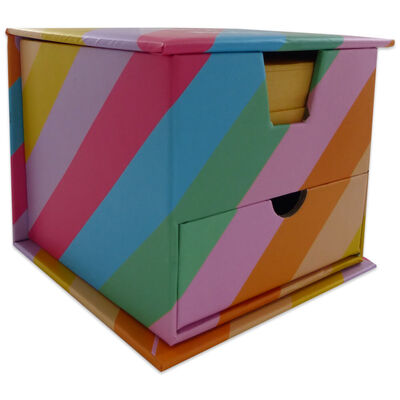 Thoughts, Ideas, Notes Memo Cube with Draw image number 1