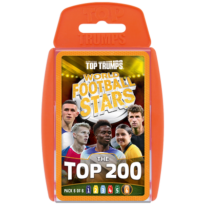 Top Trumps: World Football Stars: Top 200: Pack 6 of 6 image number 1
