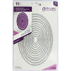 Gemini Elements Metal Die Set - Torn Edge Oval image number 1