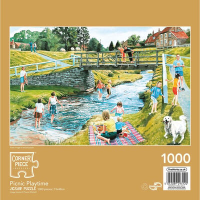 Picnic Playtime 1000 Piece Jigsaw Puzzle image number 3