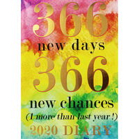 A5 366 New Days 2020 Day a Page Diary