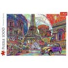 Colours of Paris 1000 Piece Jigsaw Puzzle image number 2