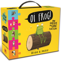 Oi Frog Book and Jigsaw Carry Case