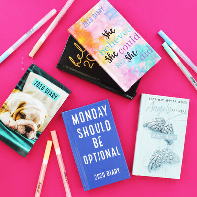 Monday Optional Slim 2020 Pocket Diary - Week To View image number 4