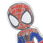 Spiderman Crystal Art Mirror Buddies Kit image number 4