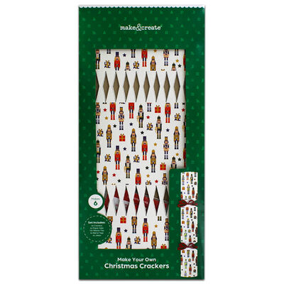 Make Your Own Christmas Crackers Set: Nutcrackers image number 1