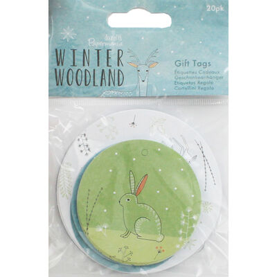Winter Woodland Gift Tags Pack of 20 image number 1