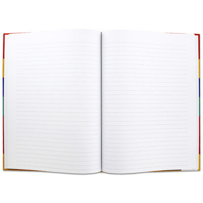 A4 Bright Stripes Notebook image number 2