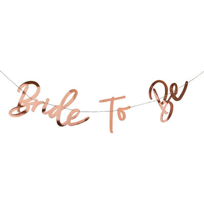 Rose Gold Bride to Be Banner image number 1