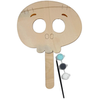 Colour Your Own Wooden Mask image number 1